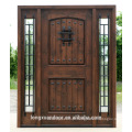 Porta do painel de madeira esculpida, projetos de portas de madeira de madeira, portas de madeira